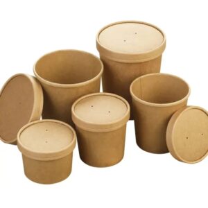 KRAFT SOUP CUPS & LIDS